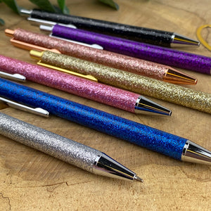 Metallic Glitter Ballpoint Pen