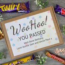 Load image into Gallery viewer, Woo Hoo! You Passed - Personalised Chocolate Box-5-The Persnickety Co
