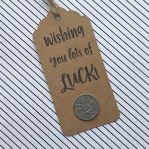 I Wish You Lots of Luck Gift Tag-6-The Persnickety Co