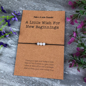 A Little Wish For New Beginnings Wish Bracelet-7-The Persnickety Co
