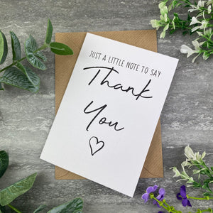 Thank You Card