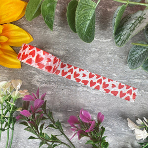 Red Heart Washi Tape