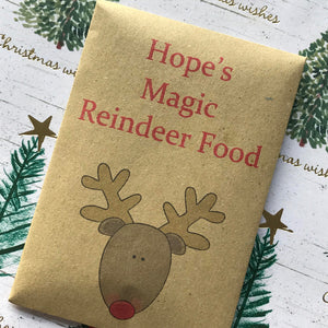 Magic Reindeer Food Kraft Envelope-4-The Persnickety Co