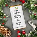 Load image into Gallery viewer, Dog Dad Gift - Christmas Chocolate Bar
