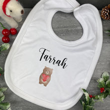 Load image into Gallery viewer, Personalised Bear Bib
