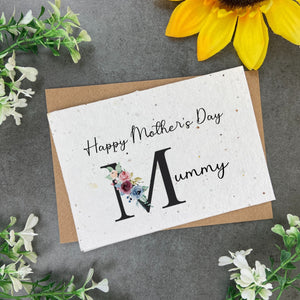 Happy Mother's Day Mummy - Plantable Seed Card