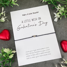Load image into Gallery viewer, Galantines Day Heart Wish Bracelet
