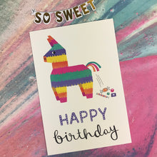 Load image into Gallery viewer, Happy Birthday Postcard-5-The Persnickety Co
