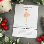 Load image into Gallery viewer, Nutcracker Christmas Ballerina Wish Bracelet, Merry Christmas Charm Bracelet-The Persnickety Co
