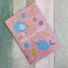 Load image into Gallery viewer, Narwhal A6 Notebook-The Persnickety Co
