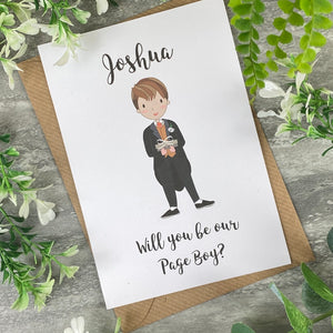 Will You Be Our Page Boy Card-3-The Persnickety Co