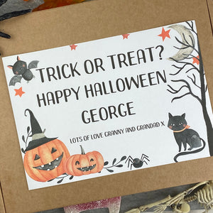 Trick Or Treat? Personalised Halloween Sweet Box-7-The Persnickety Co