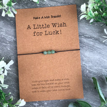 Load image into Gallery viewer, A Little Wish For Luck - Green Aventurine-6-The Persnickety Co
