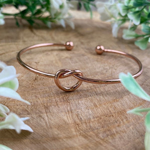 I Couldn't Tie The Knot Without You Knot Bangle-5-The Persnickety Co