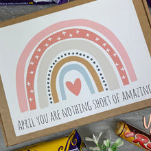 Load image into Gallery viewer, You Are Nothing Short Of Amazing Personalised Chocolate Box-4-The Persnickety Co
