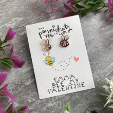 Load image into Gallery viewer, Bee My Valentine Earrings-5-The Persnickety Co
