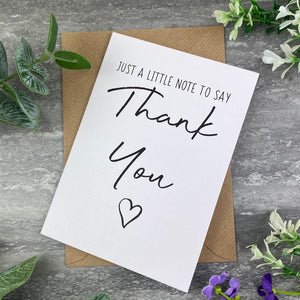 Thank You Card