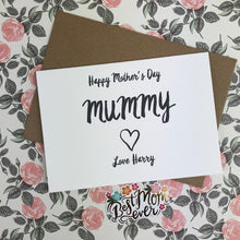 Load image into Gallery viewer, Mother’s Day Card Happy Mother’s Day Mummy-3-The Persnickety Co
