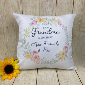 Personalised Grandma Cushion