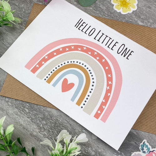 Hello Little One Card-The Persnickety Co