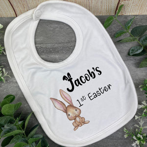 Cute Bunny 1st Easter Bib and Vest