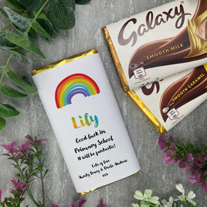 Good Luck In Primary School - Personalised Chocolate Bar