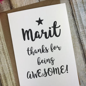 Thanks For Being Awesome Card-6-The Persnickety Co