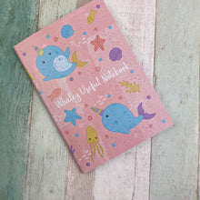 Load image into Gallery viewer, Narwhal A6 Notebook-2-The Persnickety Co
