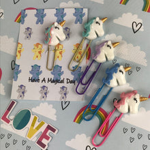 Load image into Gallery viewer, Unicorn Paper Clip-4-The Persnickety Co
