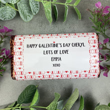 Load image into Gallery viewer, Happy Galentine&#39;s Day Chocolate Bar XOXO
