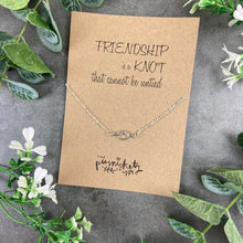 Load image into Gallery viewer, Friendship Knot Necklace
