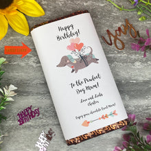 Load image into Gallery viewer, Pawfect Dog Mum/Dad Birthday Chocolate Bar
