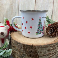 Load image into Gallery viewer, Personalised Christmas Rabbit Mug
