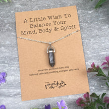 Load image into Gallery viewer, Crystal Necklace  - A Little Wish For Balance
