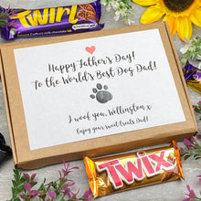 Load image into Gallery viewer, Happy Fathers Day Dog Dad- Personalised Chocolate Box-7-The Persnickety Co
