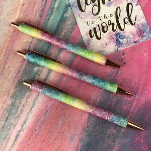 Glitter Mermaid Ballpoint Pen-4-The Persnickety Co