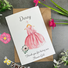 Load image into Gallery viewer, Thank You For Being Our Flower Girl - Pink-5-The Persnickety Co
