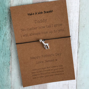 No Matter How Tall I Grow Wish Bracelet-4-The Persnickety Co