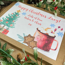 Load image into Gallery viewer, Personalised Christmas Hot Chocolate Box
