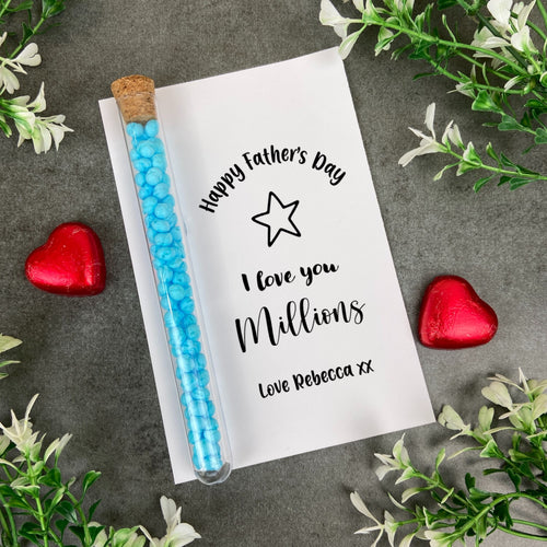 I Love You Millions - Father's Day Gift Star Design-The Persnickety Co