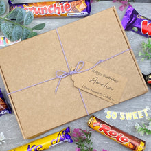 Load image into Gallery viewer, Personalised Birthday Chocolate Box With Tag-7-The Persnickety Co
