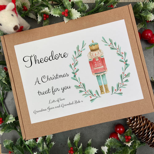 Personalised Nutcracker Wreath Sweet Box-The Persnickety Co