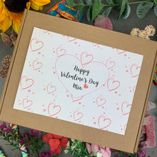Load image into Gallery viewer, Personalised Heart Valentines Day Sweet Box-The Persnickety Co
