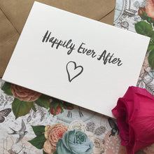 Load image into Gallery viewer, Happily Ever After Wedding Card-4-The Persnickety Co
