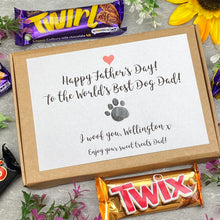 Load image into Gallery viewer, Happy Fathers Day Dog Dad- Personalised Chocolate Box-5-The Persnickety Co
