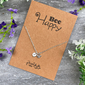 Bee Happy Necklace-2-The Persnickety Co