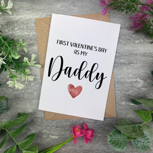 Daddy - First Valentines card