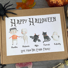 Load image into Gallery viewer, Happy Halloween! Personalised Halloween Sweet Box-9-The Persnickety Co
