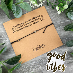 Star Anklet - Good Friends Are Like Stars-3-The Persnickety Co