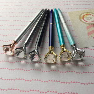 Cute Diamond 'Rock' Ballpoint Pen-5-The Persnickety Co